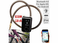 Semptec Urban Survival Technology App-gesteuertes Kabelschloss, Bluetooth, Alarm für Fahrrad, Tür u.v.m.