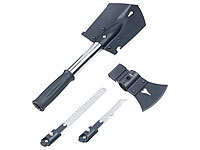 Semptec Urban Survival Technology 6in1-Multi-Werkzeug-Spaten für Outdoor mit Messer, Säge, Beil & Co.; Multitool-Taschenmesser Multitool-Taschenmesser Multitool-Taschenmesser Multitool-Taschenmesser Multitool-Taschenmesser 